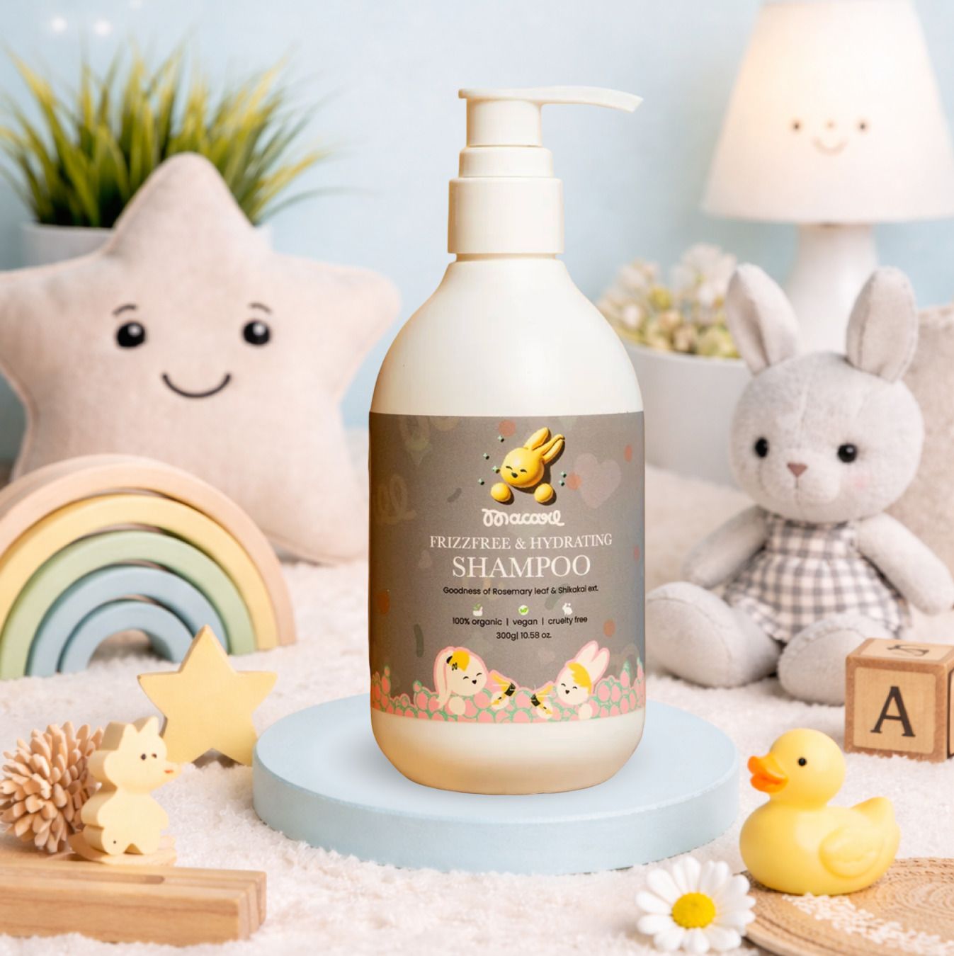 macare Ma Care Frizz Free Hydrating Kids Conditioner Soft Manageable Hair 200gm-picture-4