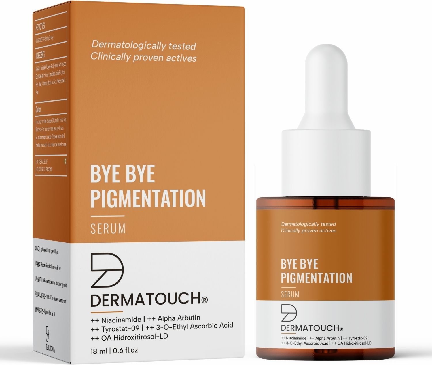 DERMATOUCH Bye Bye Pigmentation Serum | For Pigmentation, Dark Spots, Blemishes