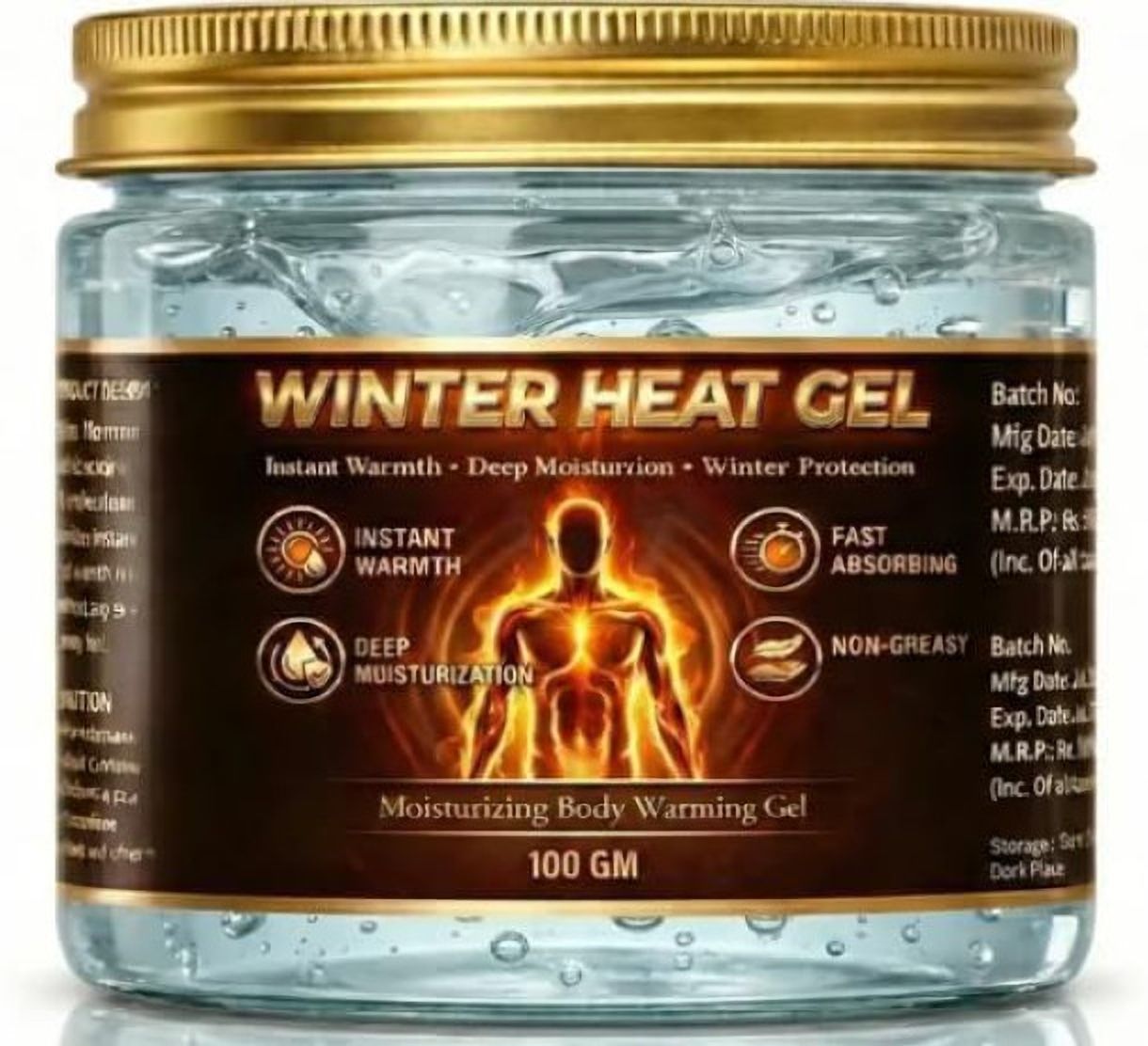 NYOBY Winter Heat Gel for Body Warming & Muscle Comfort-image-1