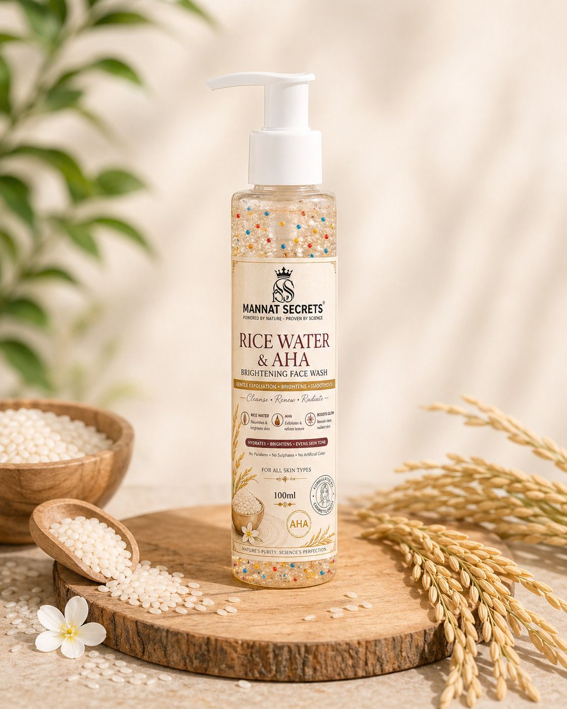 MANNAT SECRETS rice water and aha-image-13