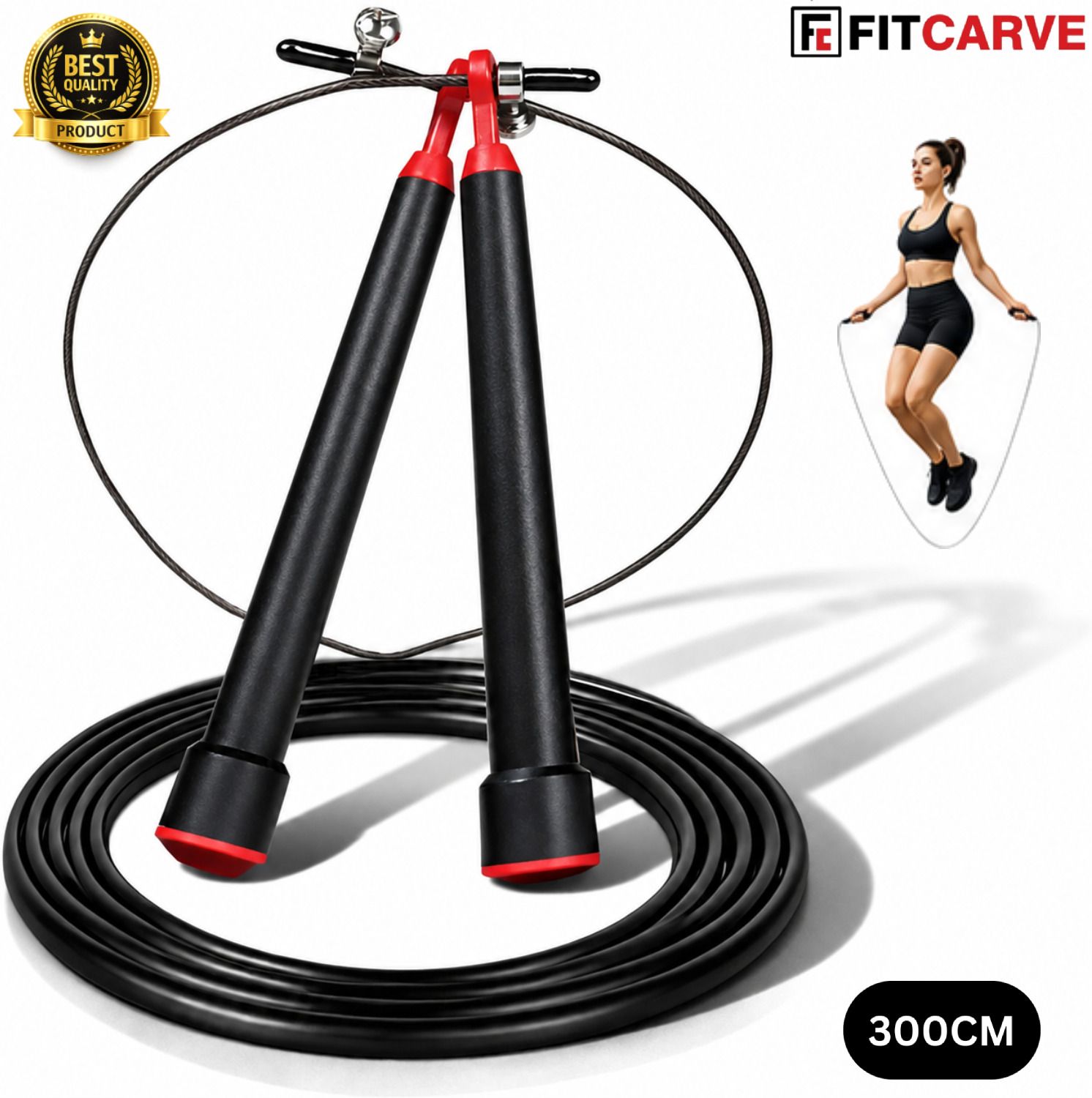 Steel Jump Rope Adjustable Cable for Men Women Kids Speed Daily Fitness Gym Freestyle Skipping Rope-image-31