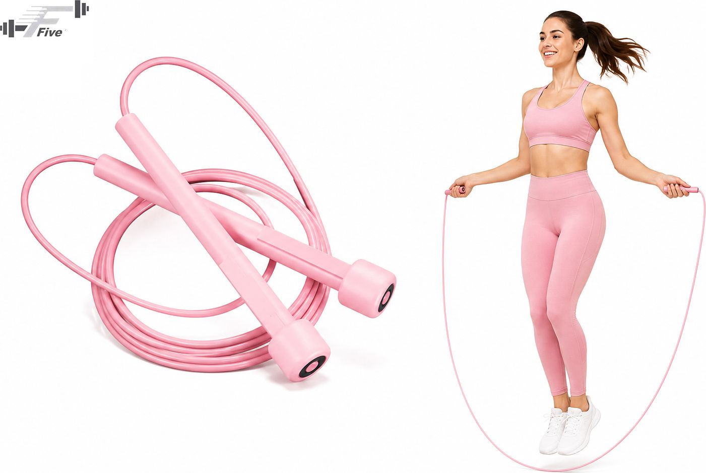 Skipping Ropes for Women & Kids Adjustable freestyle Jumping Ropes Freestyle Skipping Rope-image-2