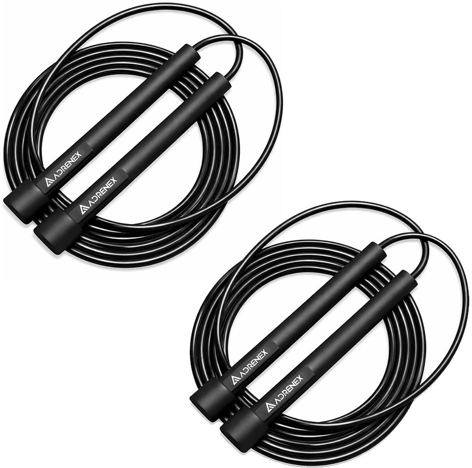 adrenex Jump Rope Combo for Home Gym Cardio Exercise Fitness Freestyle Skipping Rope-picture-18