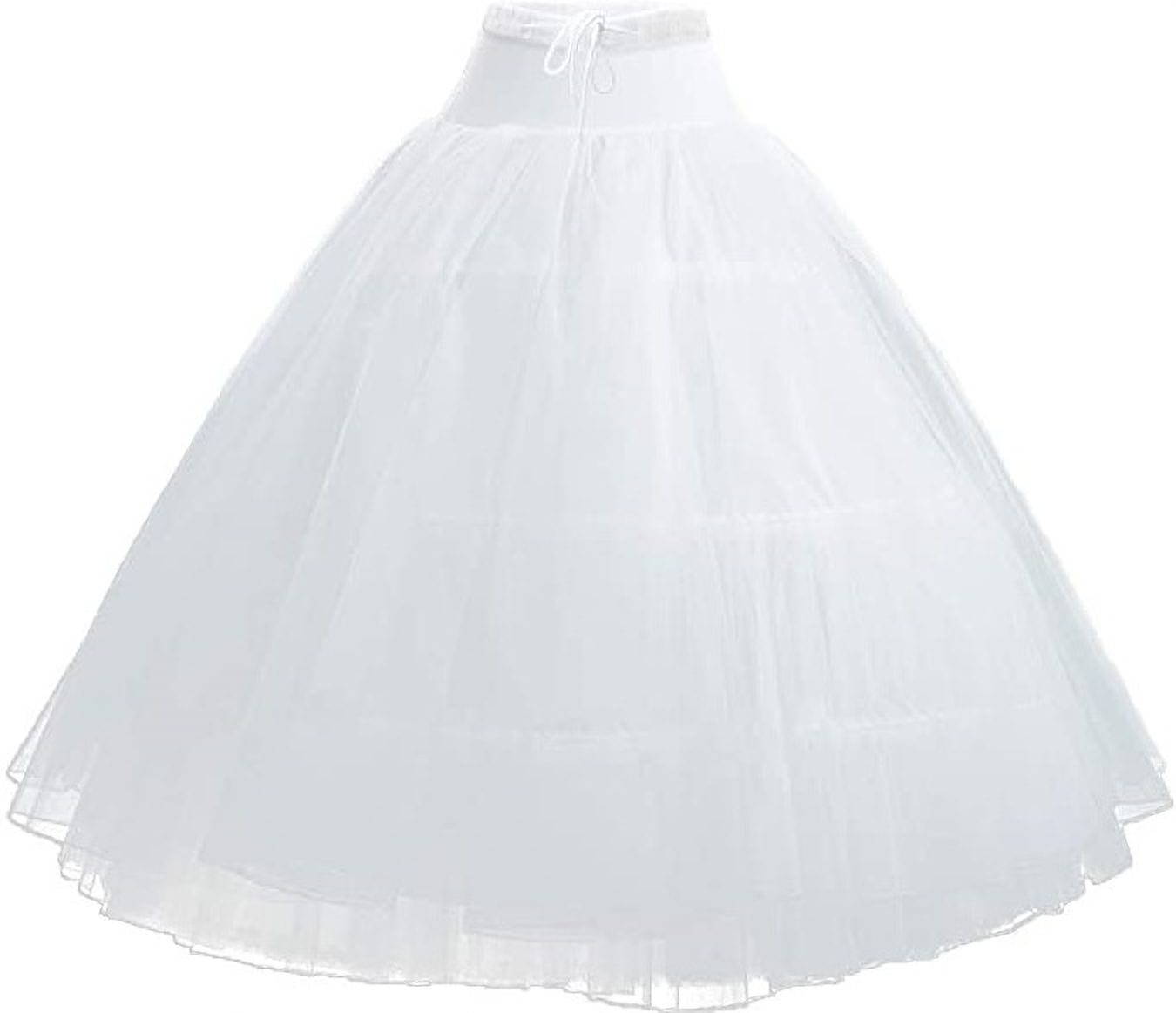 Women Solid A-line White Skirt