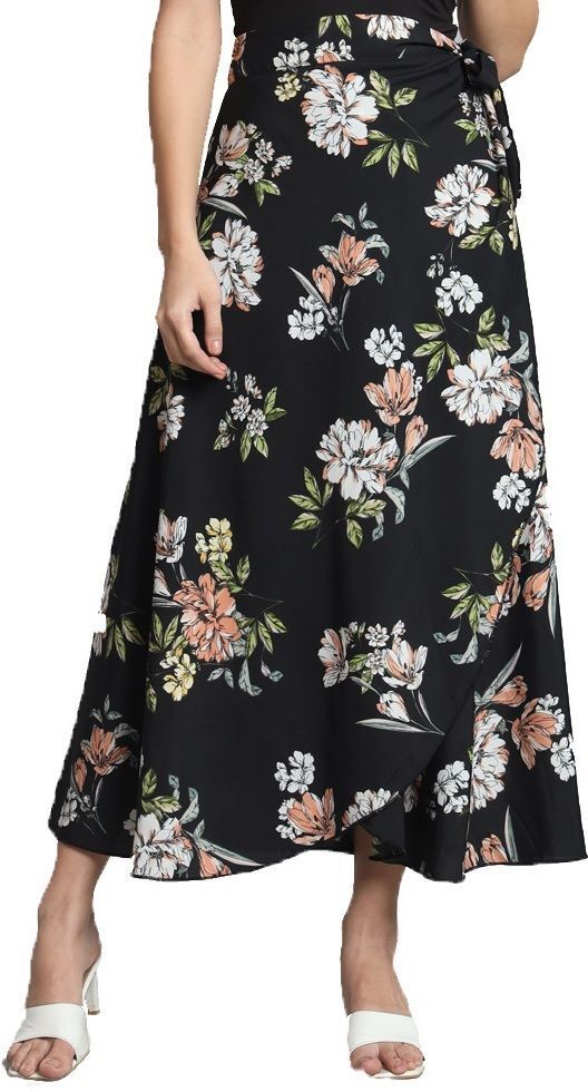 asaraindustries Women Solid Wrap Around Multicolor Skirt-picture-18