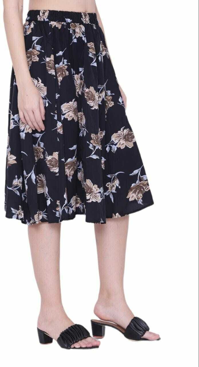 prmonst Women Floral Print A-line Multicolor Skirt-picture-20