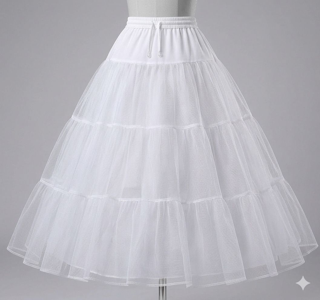 Women Solid A-line White Skirt-image-38