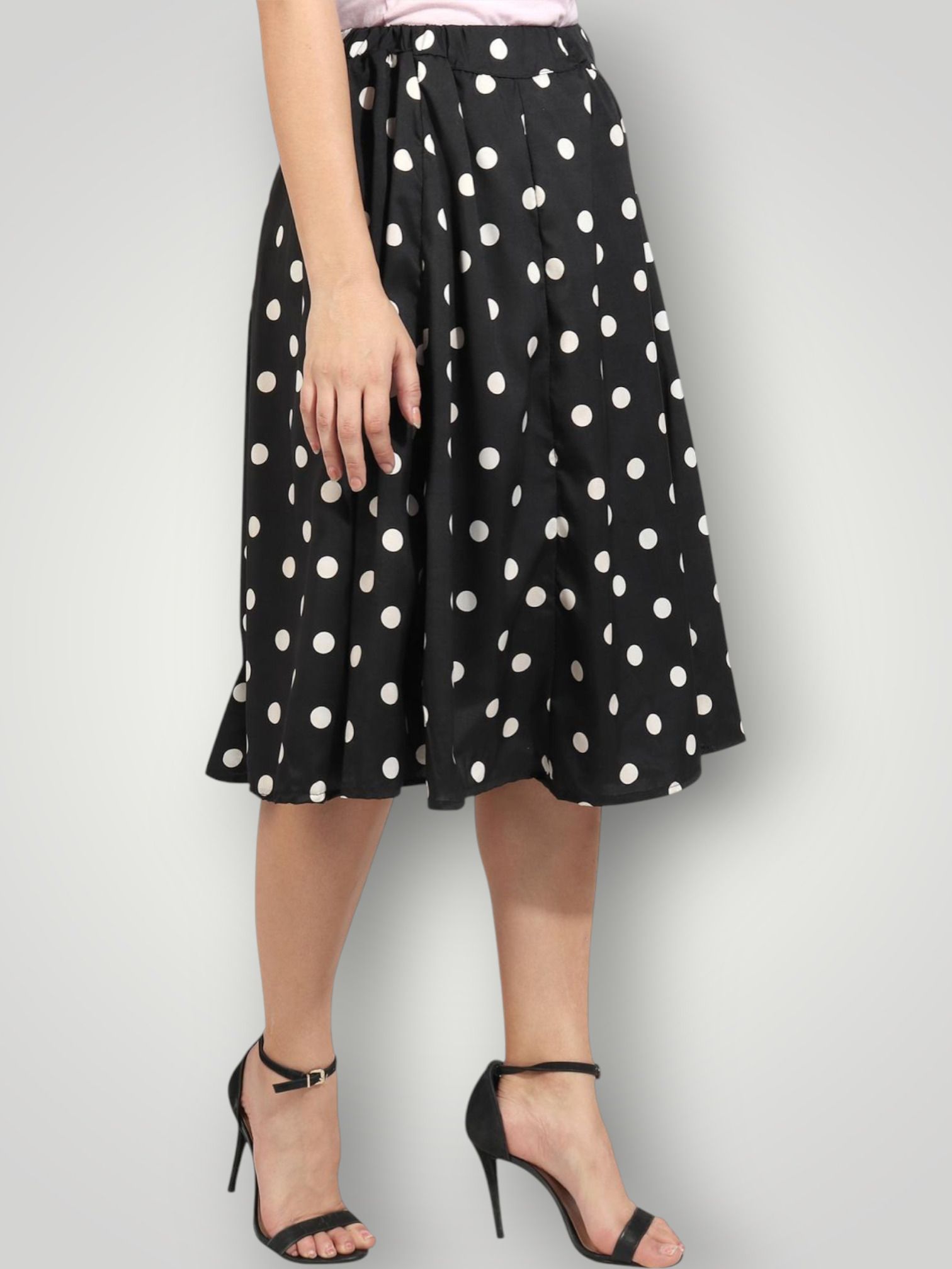 maiyyacolmo Women Printed Regular Black Skirt-picture-18