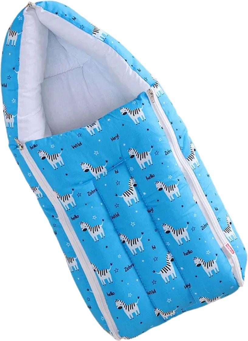 cuddlo Baby Sleeping Bag Hooded Cotton Blanket Wrapper for Newborn Sleeping Bag-picture-23