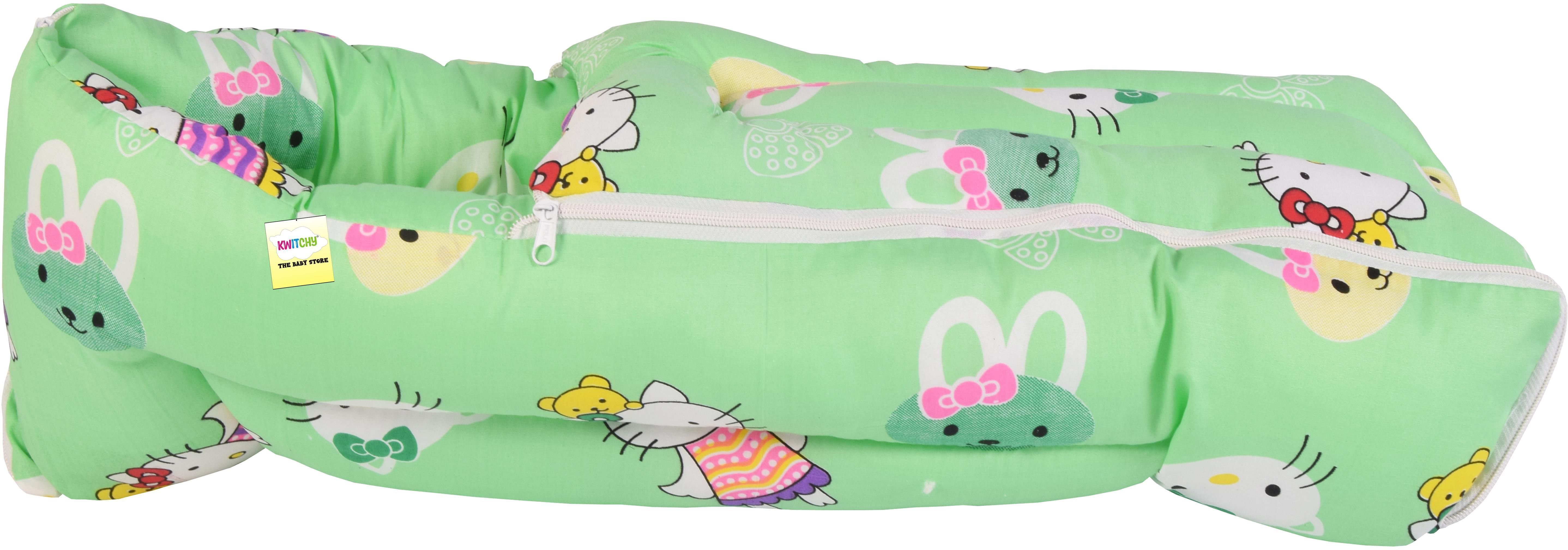 adore stuff Portable Baby Sleeping Bed Set with Net & Head Pillow Support Sleeping Bag-picture-15