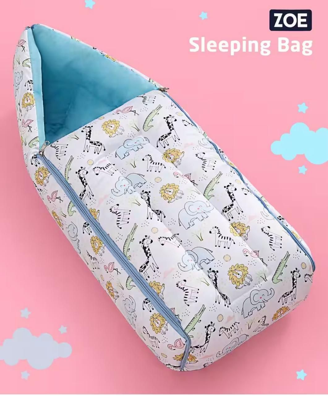 shreeji 17 in 1 Baby Bed, Baby Bedding for New Born & Carry Nest, Cotton Sleeping Bag-picture-3