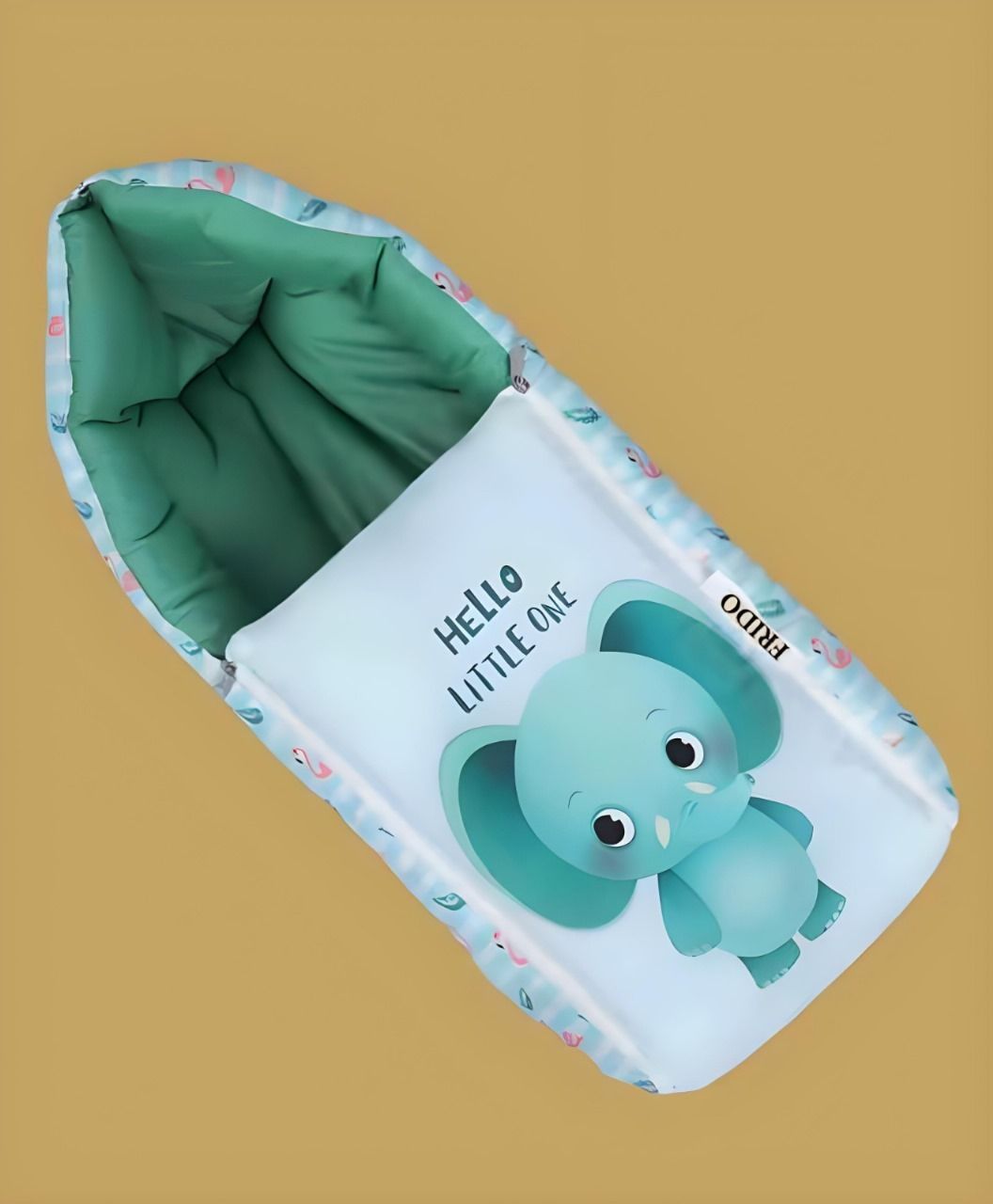 madhav elephant 3 in 1 Baby Bed, Baby Bedding for New Born & Carry Nest, Cotton Sleeping Bag-picture-19