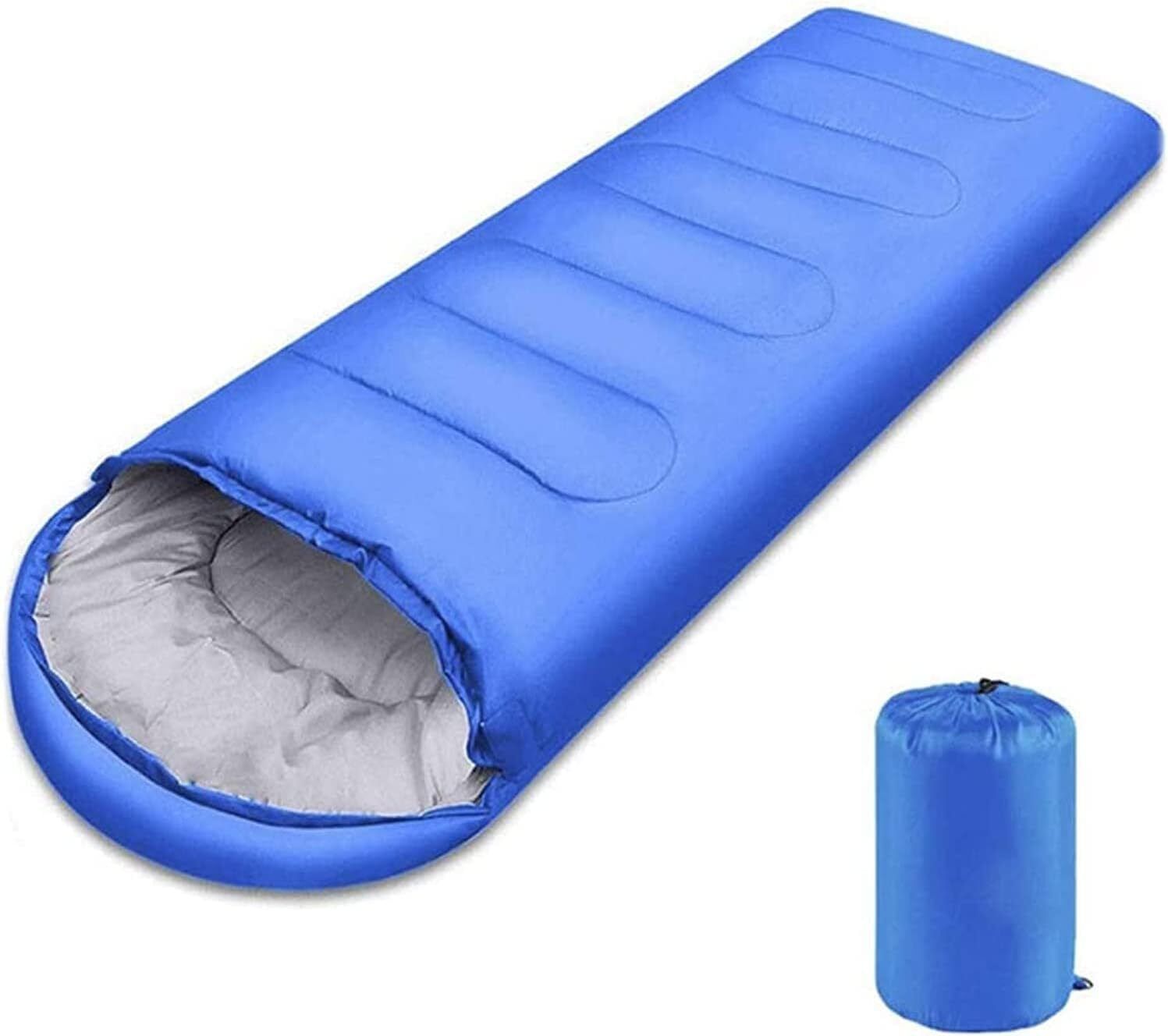 Sleeping Bag, Lightweight Camping Sleeping Bag 4 Season Warm & Cold Sleeping Bag-image-9