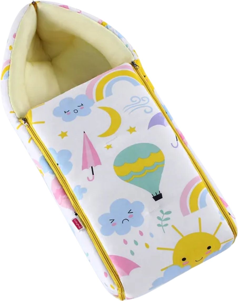 het creation 3 in 1 Velvet Baby Sleeping Bag & Carry Nest Zarvika No No-picture-41