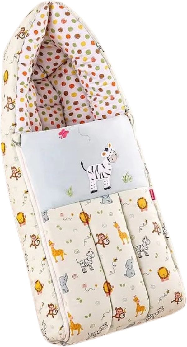 cuddlo Cotton Hooded Baby Wrapper Soft Sleeping Bag for Infants Sleeping Bag-picture-34