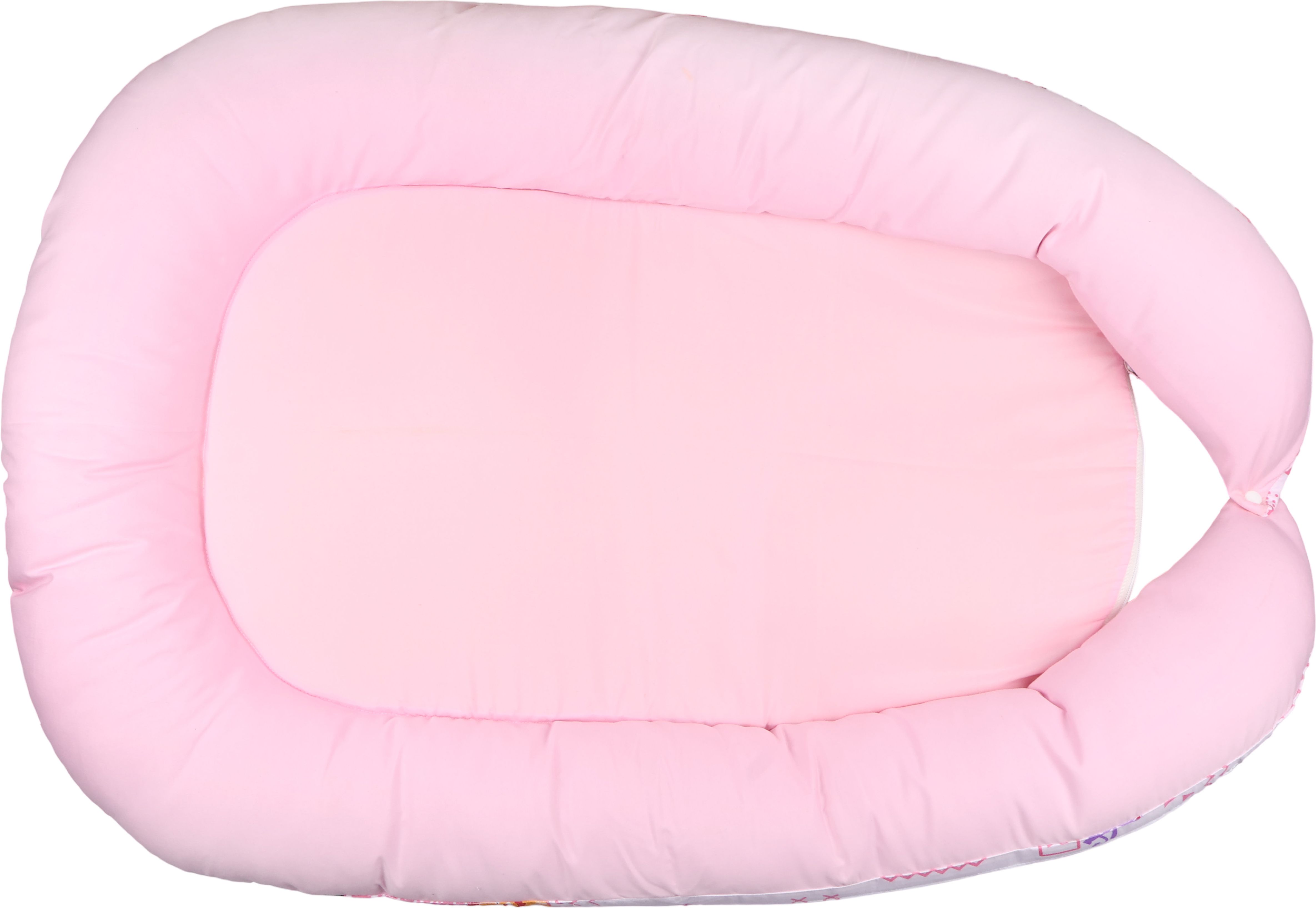 fisher-price White & Pink Comfort Nest Premium Cotton Sleep Pod with Diaper Sleeping Bag-picture-10