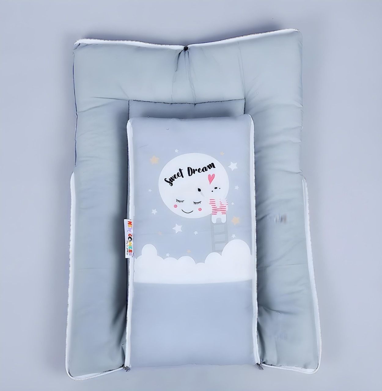 het creation 3 in 1 Velvet Baby Sleeping Bag & Carry Nest Zarvika No No-picture-14