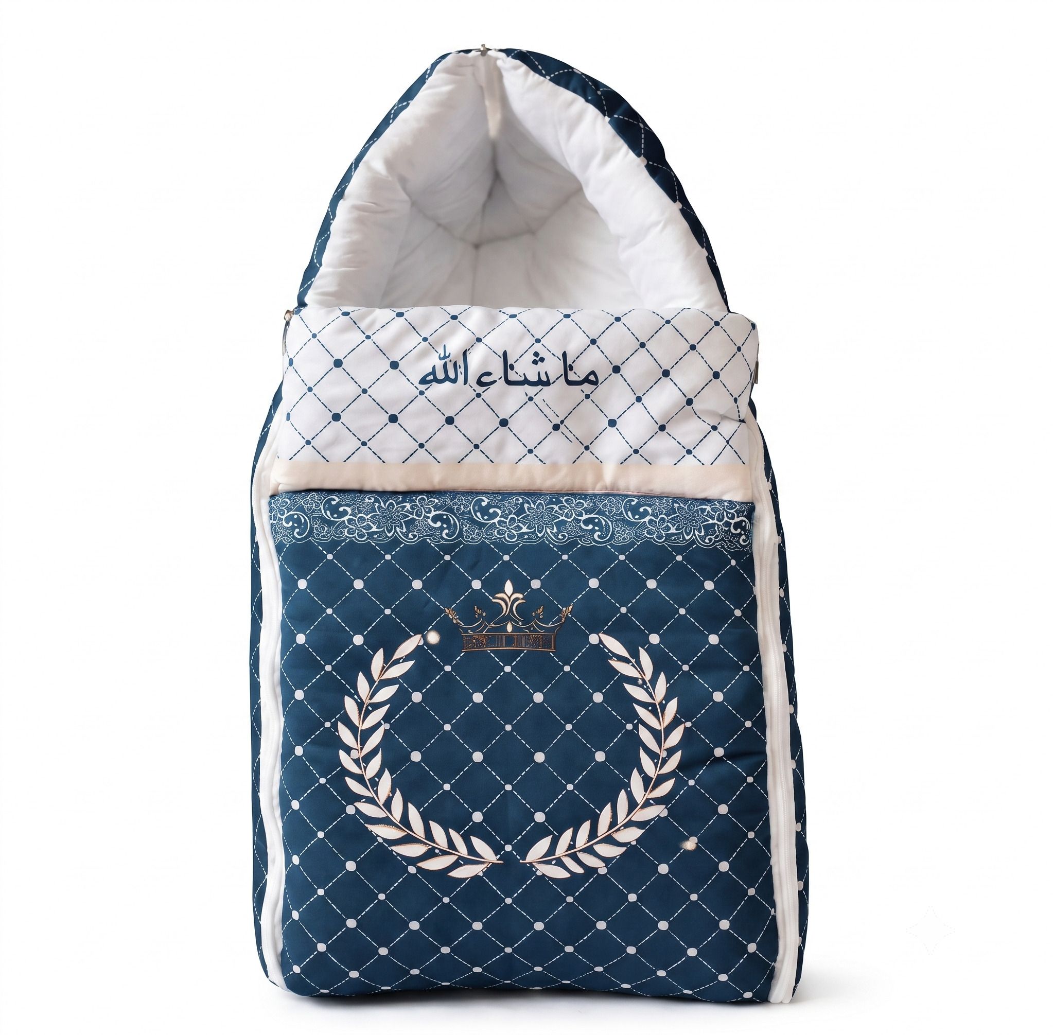 vrutika fashion Premium Baby Sleeping Bag Carry Nest with Hood (Teal Blue) Sleeping Bag-picture-43