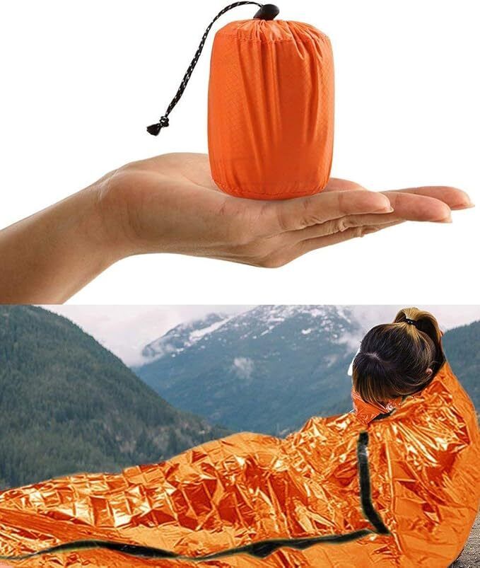 burmy Emergency Sleeping Bag Survival – Thermal Blanket & Bivy Sack Sleeping Bag-picture-24