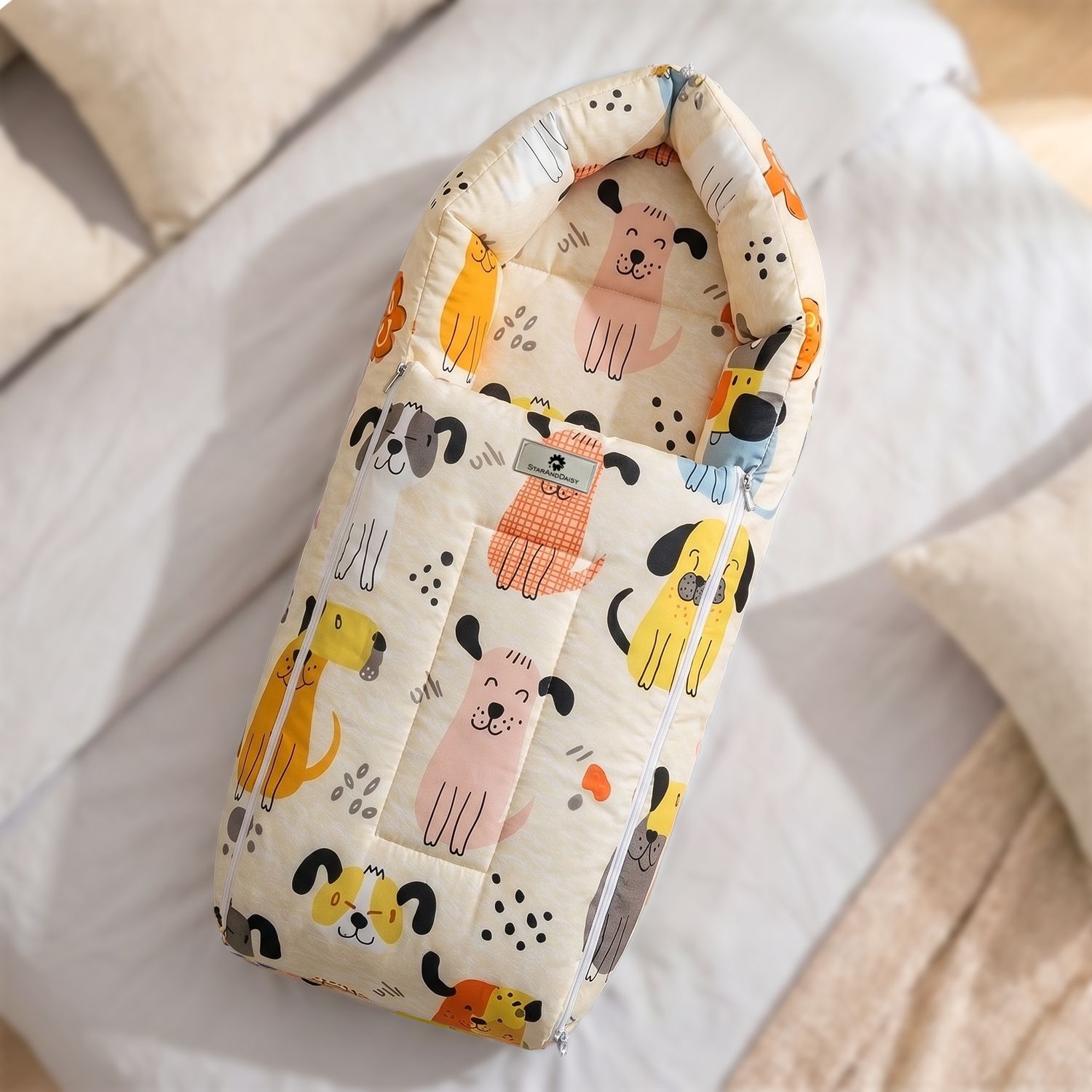 staranddaisy 3 in 1 Baby Sleeping Bag, Soft & Comfortable New born carry sleeping set Sleeping Bag-picture-19