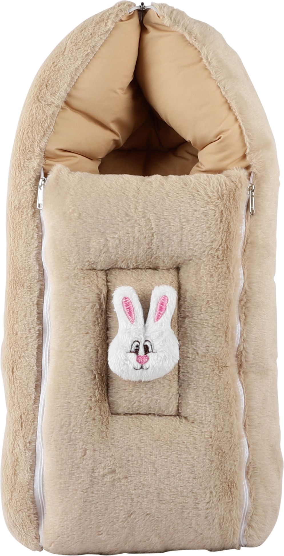 voidrop Velvet Baby Carry Bed for New Born Babies & Infants 0-6 Months 2 in 1 Sleeping Bag-picture-19