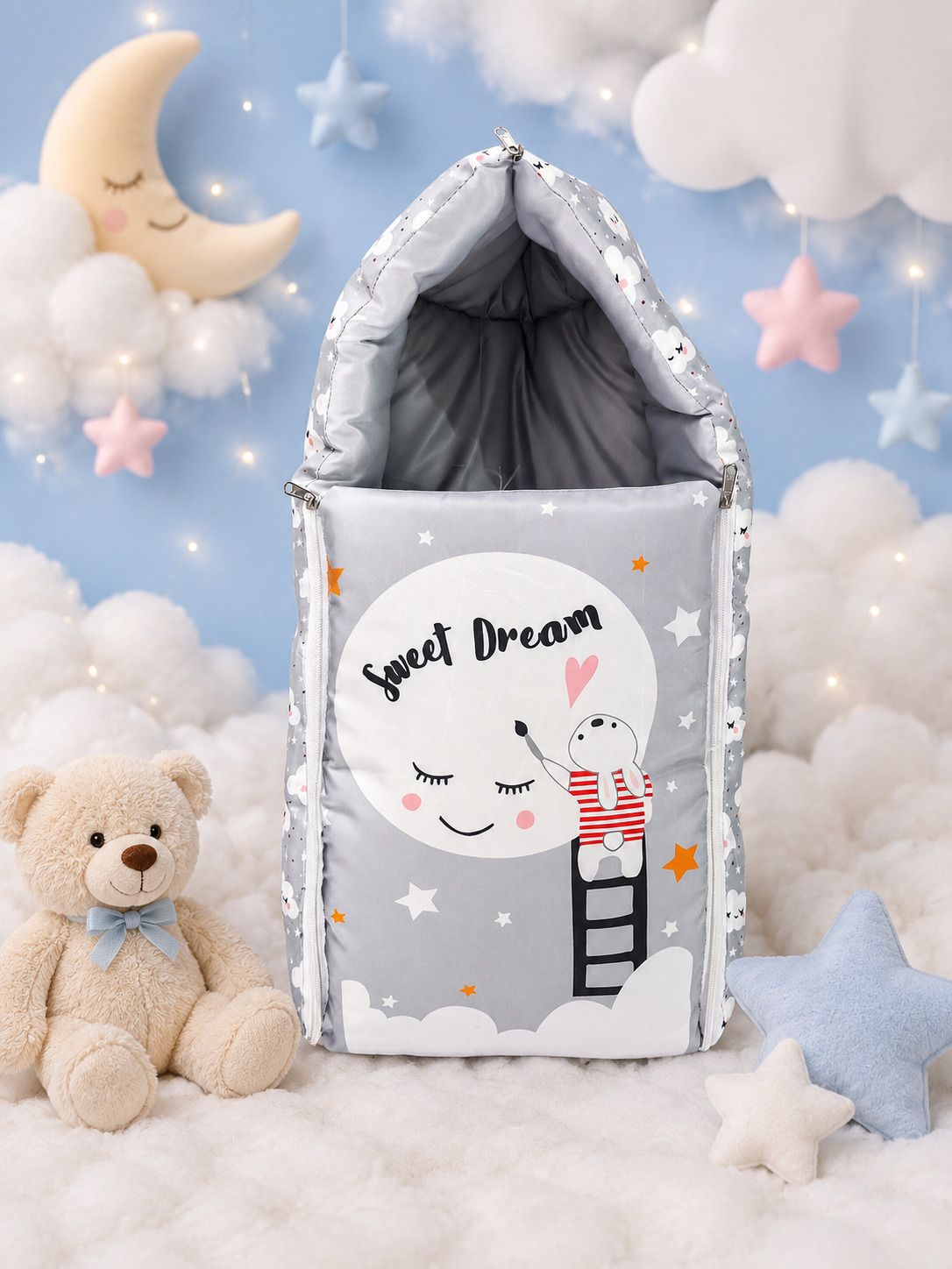 greevafashion 3 in 1 Cotton Baby Sleep Sack Sleeping Bag-picture-29
