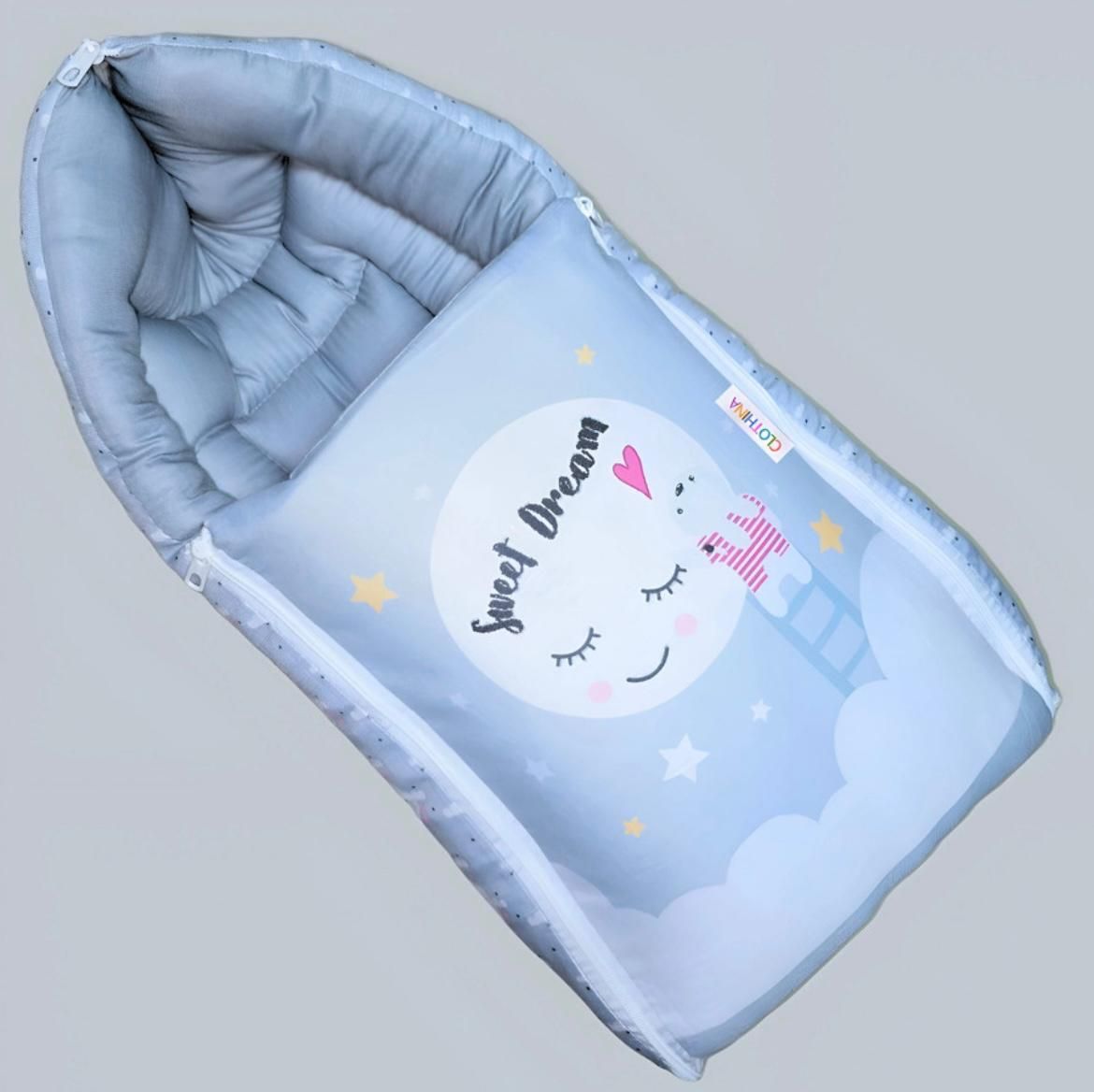 COTTEN BABY SLEEPING GREY BAG Sleeping Bag-image-43