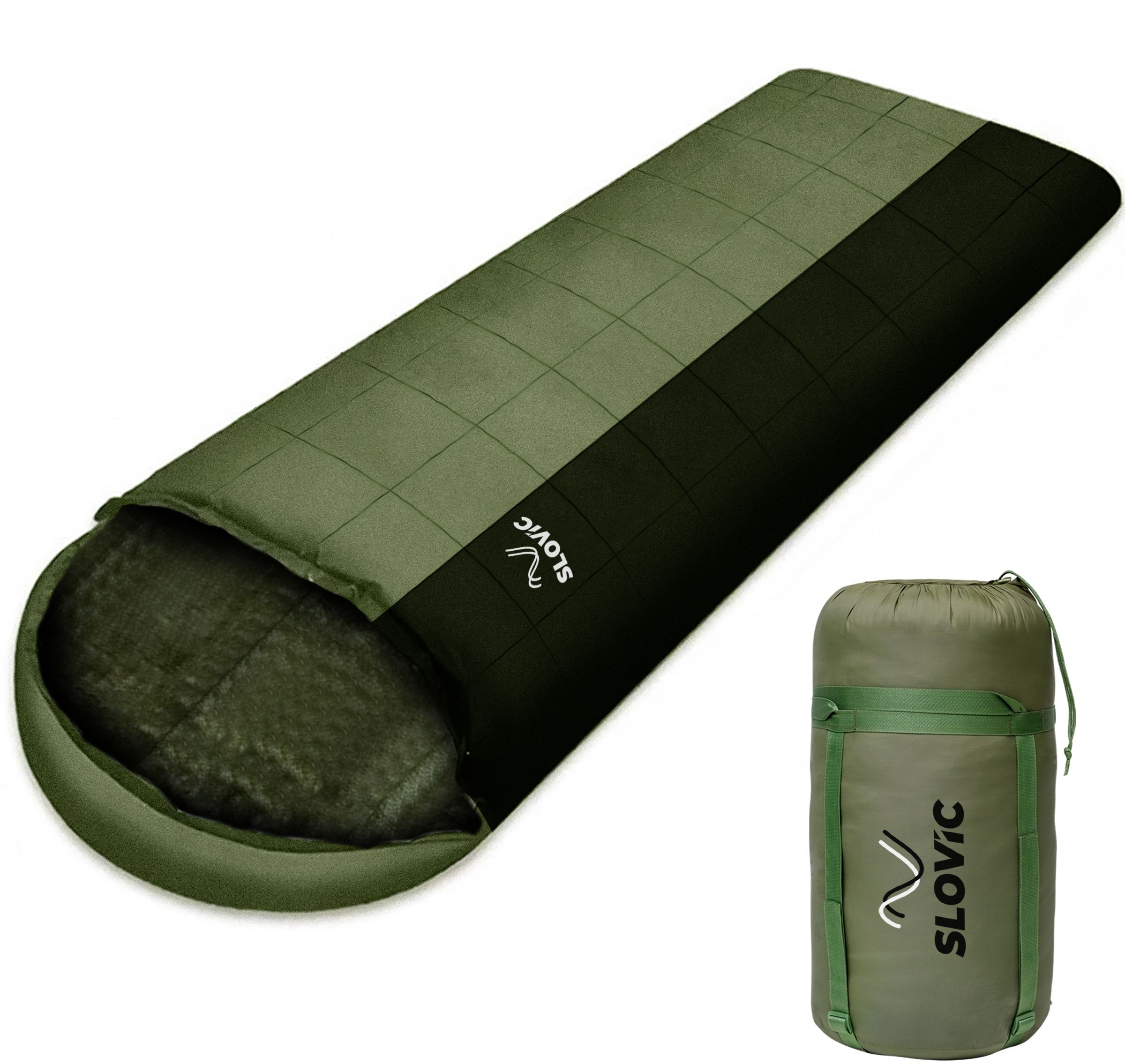 slovic for Adults up to 7'4 ft | 0 to -10 Lightweight Waterproof Sleeping Bag-picture-20