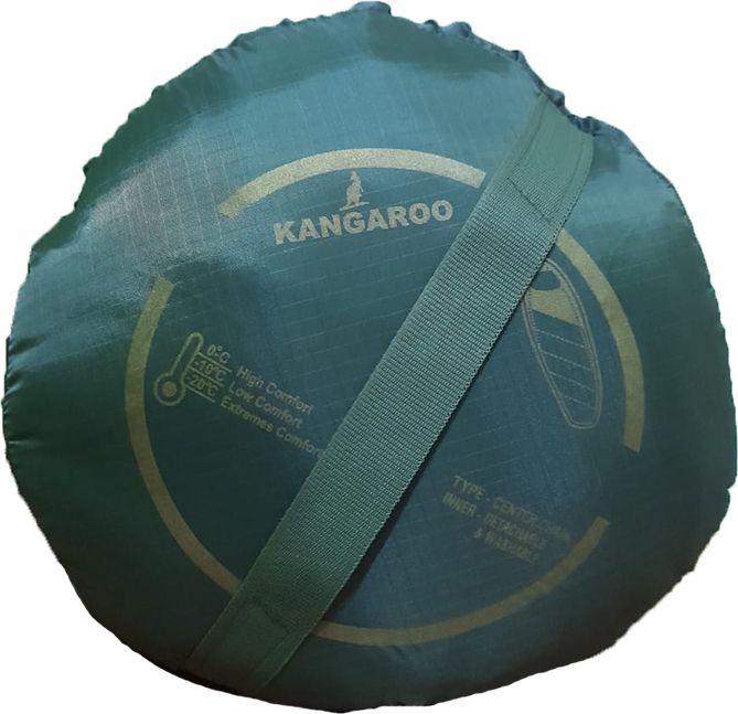 Kangaroo Army -20 Degree (7 FEET) Portable Backpackers, Traveling Camping Sleeping Bag-image-18