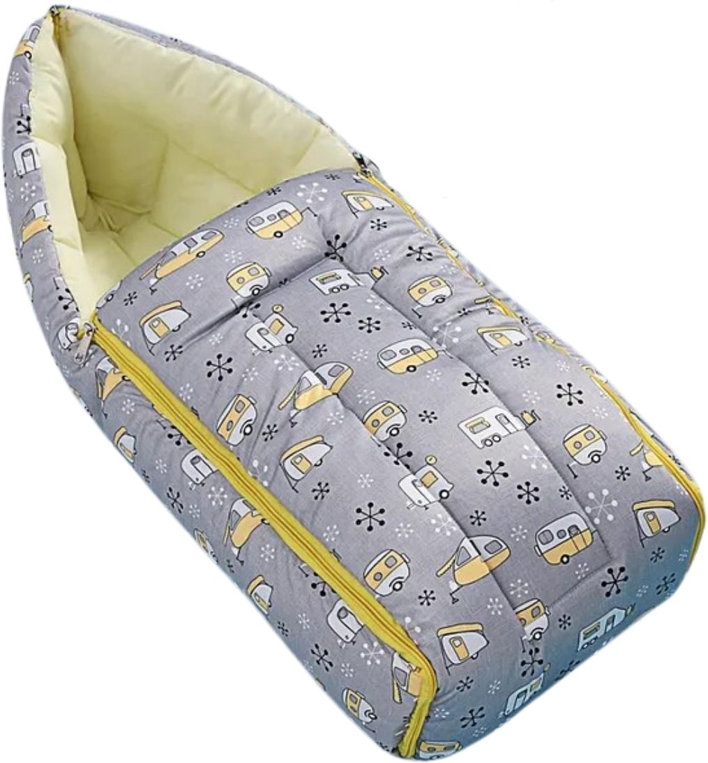 nd enterprise 3 in 1 Baby Bed, Baby Bedding for New Born & Carry Nest, Cotton Sleeping Bag Sleeping Bag-picture-1