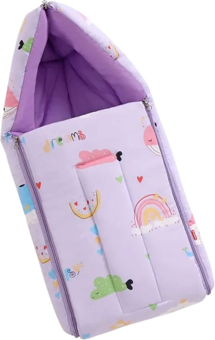 cuddlo Warm Hooded Baby Sleeping Bag Soft Wrapper for Newborn Babies Sleeping Bag-picture-26