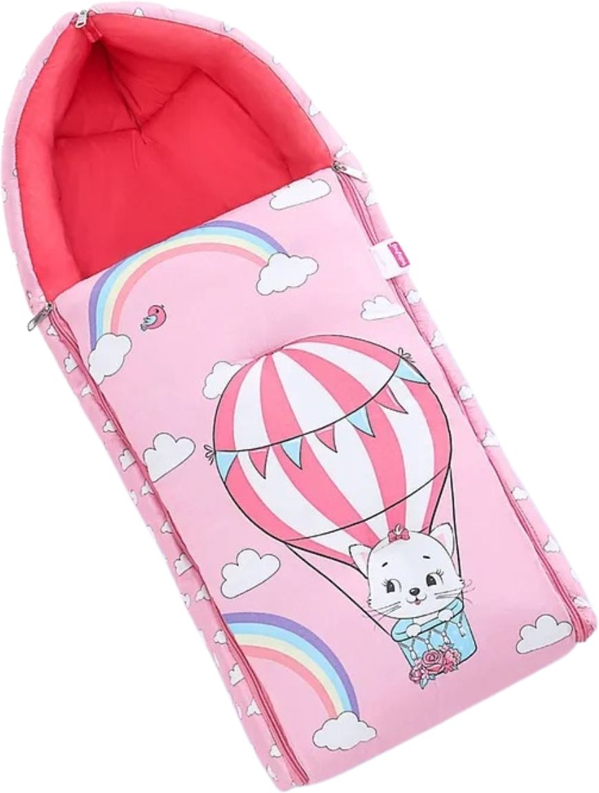 het creation 3 in 1 Velvet Baby Sleeping Bag & Carry Nest Zarvika No No-picture-9