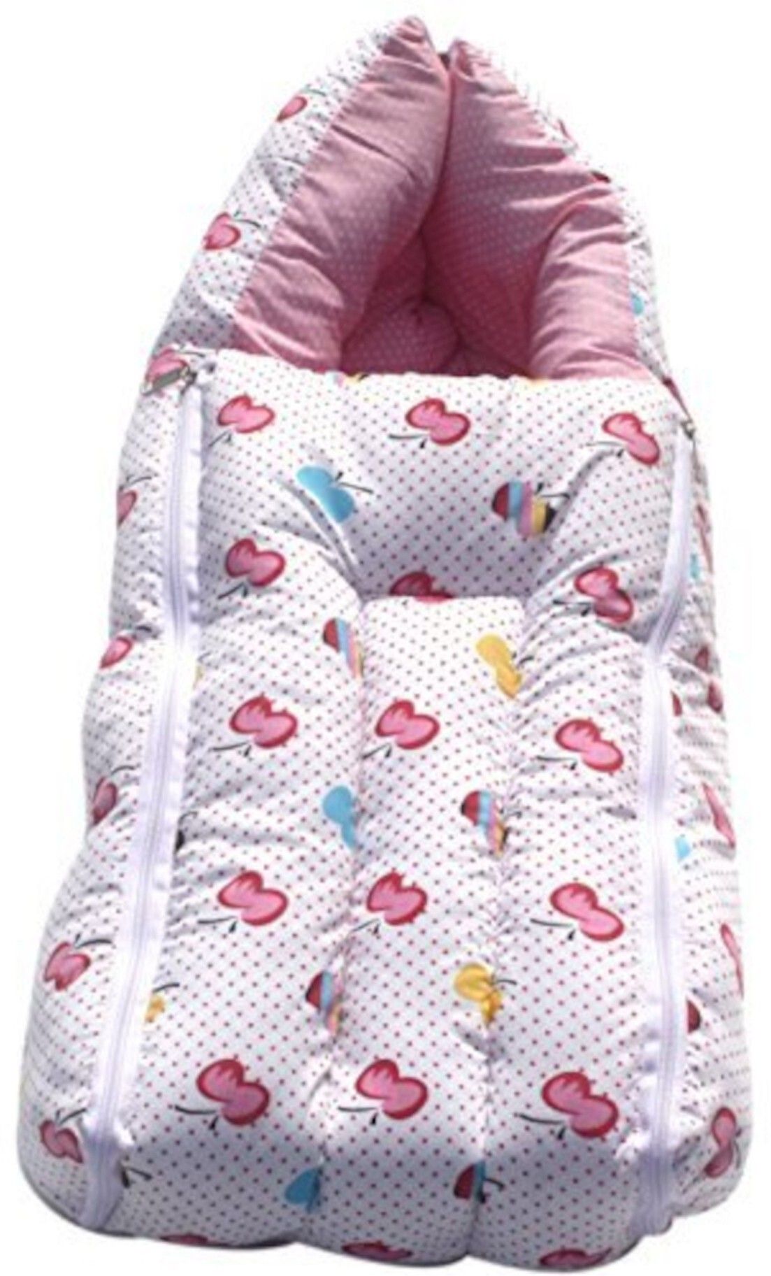 Cotton Sleeping Bag Apple Print - blue Sleeping Bag-image-28