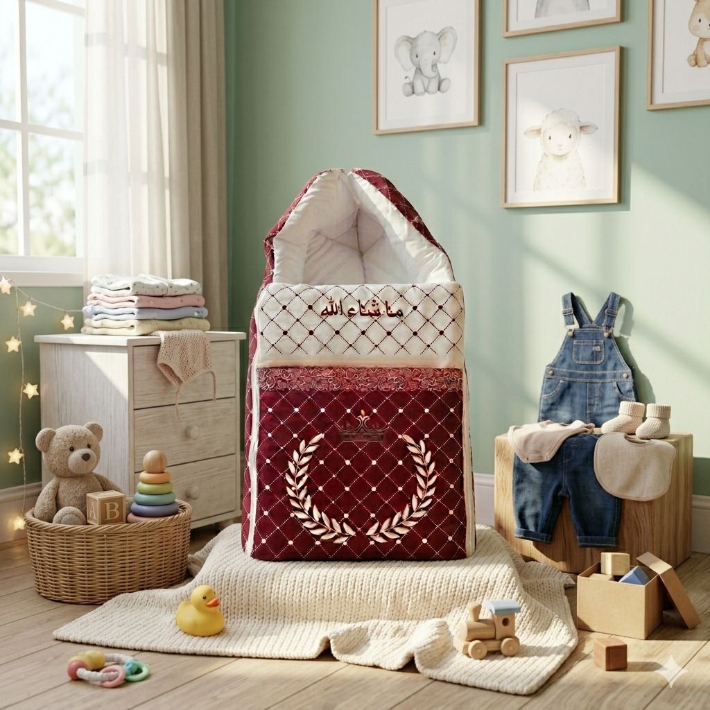 gudi enterprise 3in1 Cotton Comfortable For New Born Baby Sleeping Bag & Carry Bag 0-12 Month Sleeping Bag-picture-40