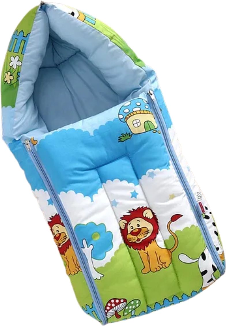 het creation 3 in 1 Velvet Baby Sleeping Bag & Carry Nest Zarvika No No-picture-19