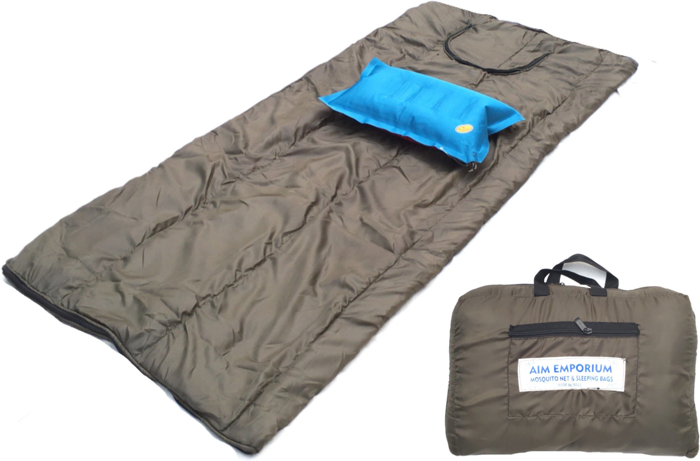 Rectangular Indoor & Outdoor Temp 10°C to 20°C, For Travelling , Camping Sleeping Bag