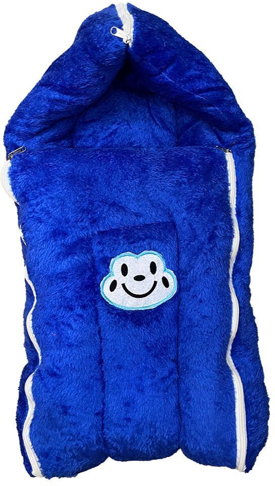 Hooded Wrapper Baby Blanket Supper Soft & Easy to Carry For Infants Sleeping Bag-image-48