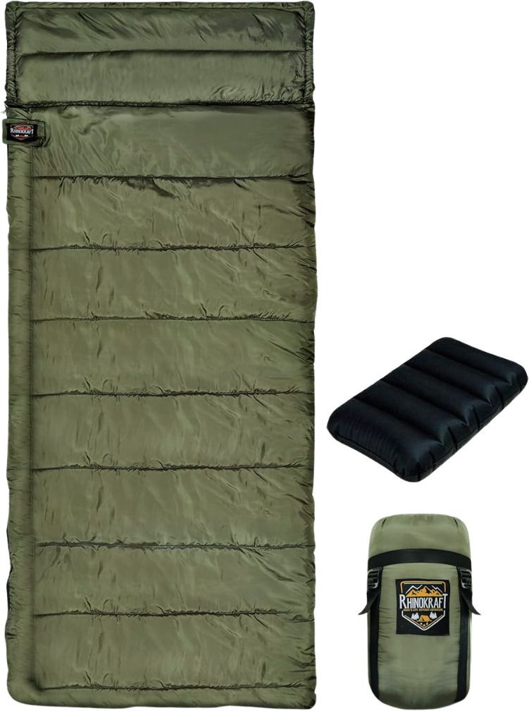 Premium Quality Light Weight Nylon 1.2 Kg , 8 to 20 Degree Celsius Sleeping Bag