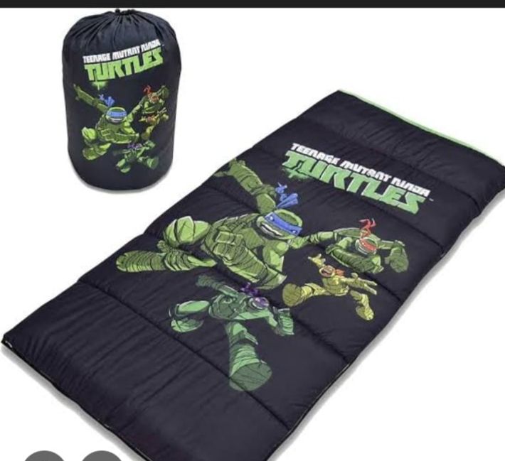 jannat handloom JH Paw patrol sleeping bag ninja print blue color Sleeping Bag-picture-18