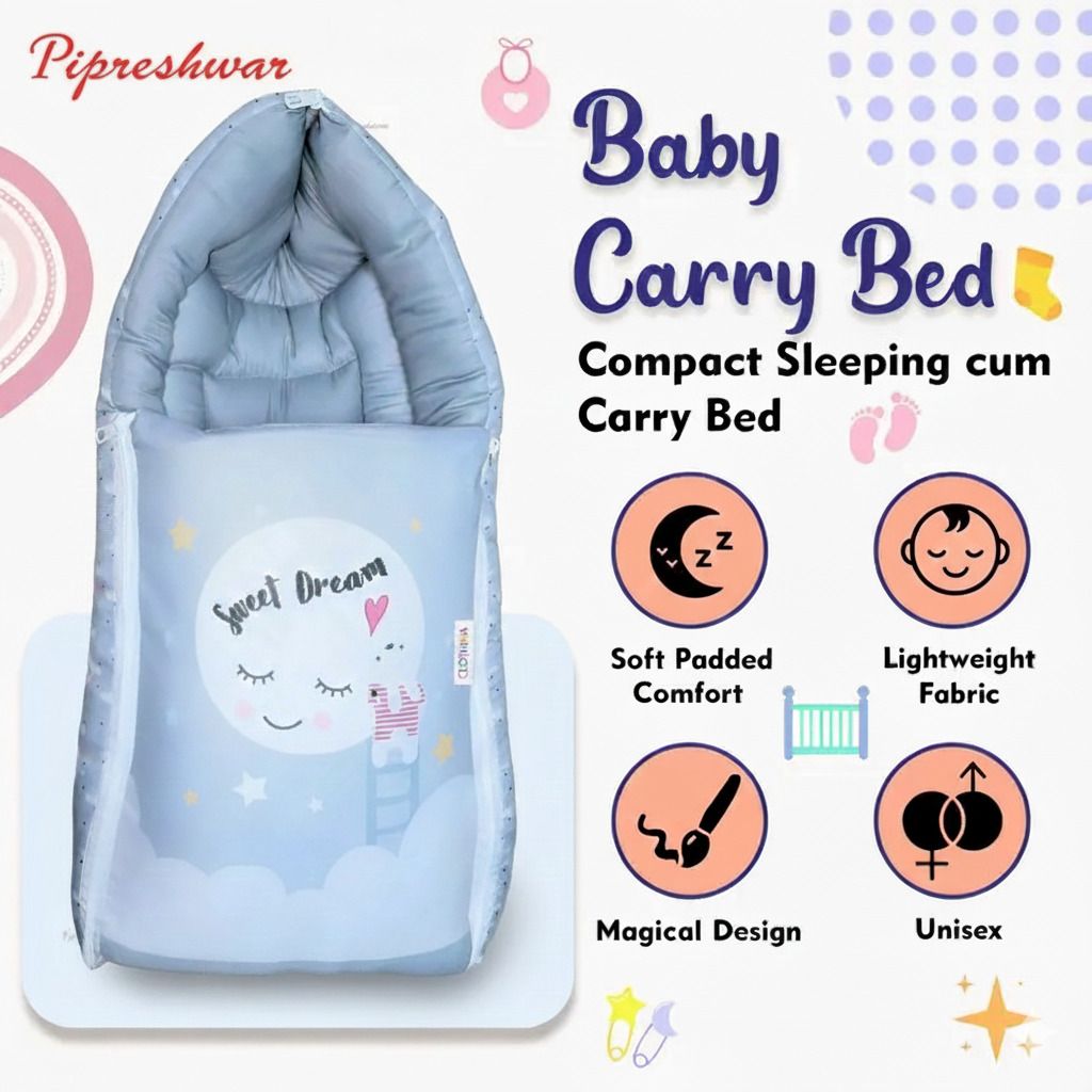 3in1 Cotton Comfortable For New Born Baby Carry Bag 0-12 Month Sleeping Bag Sleeping Bag-image-47