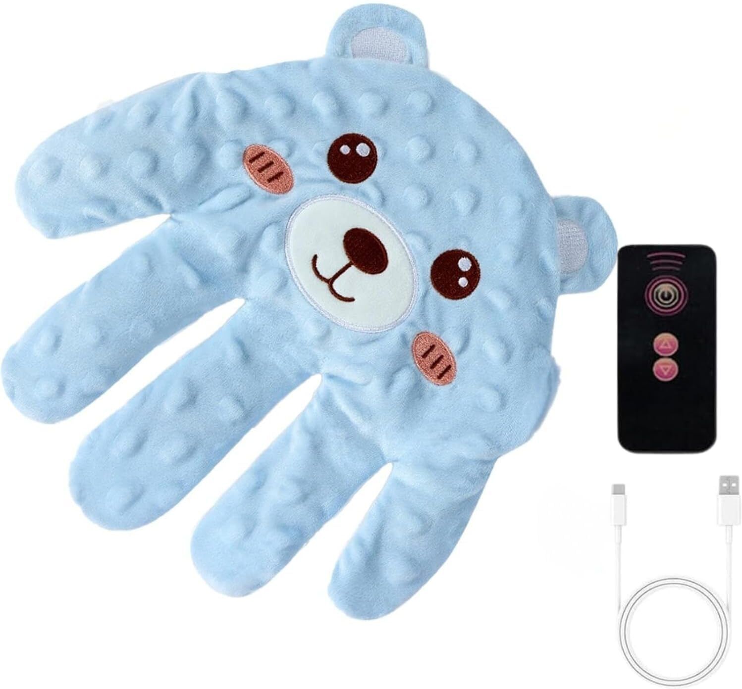 SleepHand Pro USB Rechargeable Breathing Plush Hand Pillow with Remote Sleeping Plush Toy NA-image-45