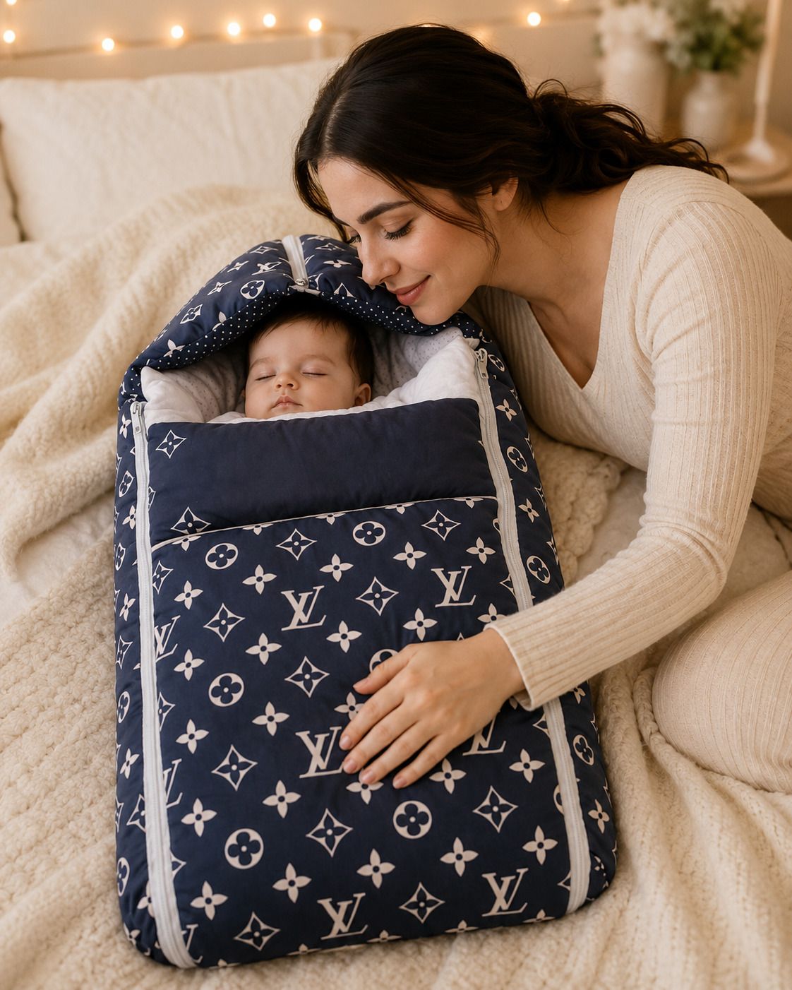 gudi enterprise 3in1 Cotton Comfortable For New Born Baby Sleeping Bag & Carry Bag 0-12 Month Sleeping Bag-picture-20