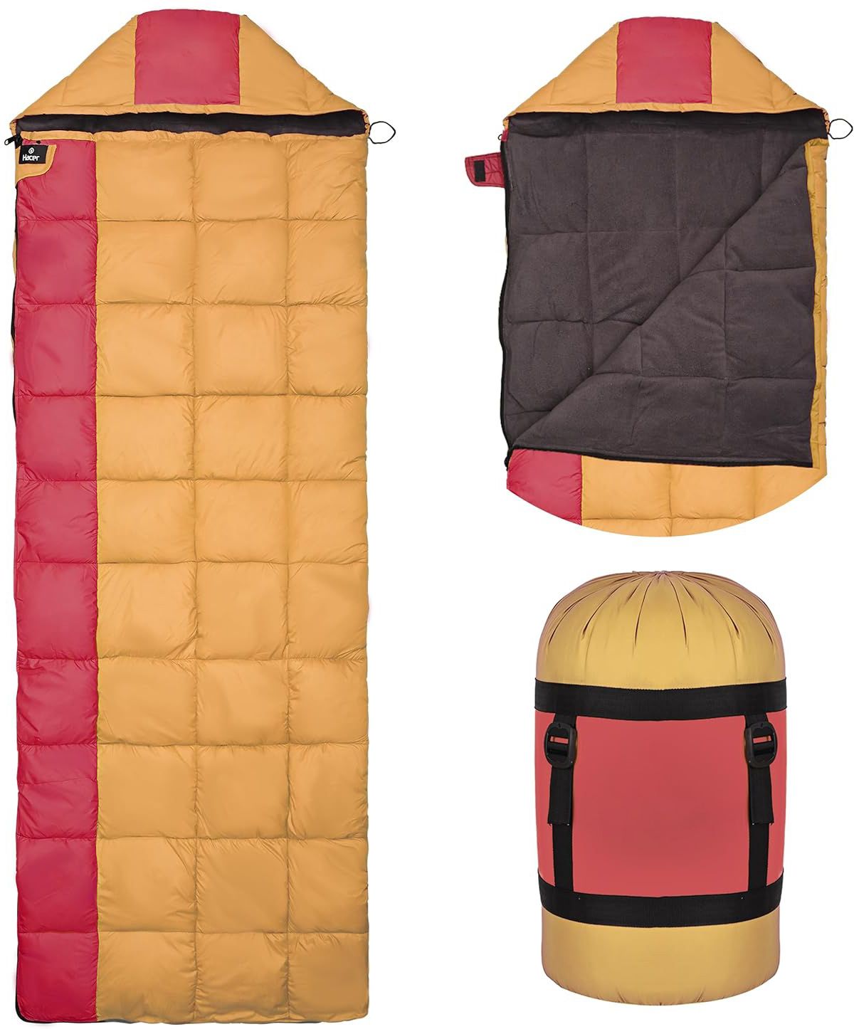 hacer Camping Sleeping Bag for Winter Hiking Traveling and Outdoors (-10 to + 0 Temp) Sleeping Bag-picture-12