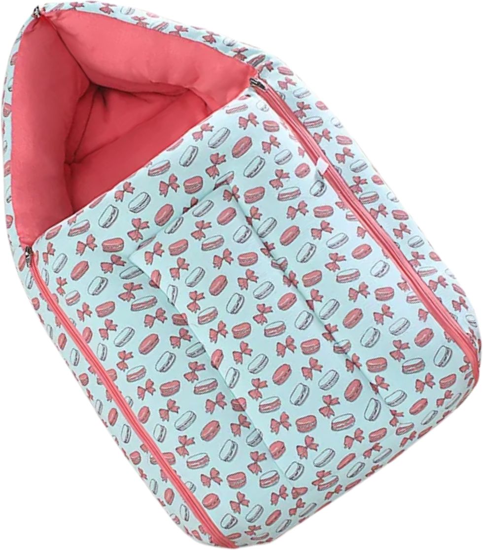 het creation 3 in 1 Velvet Baby Sleeping Bag & Carry Nest Zarvika No No-picture-25