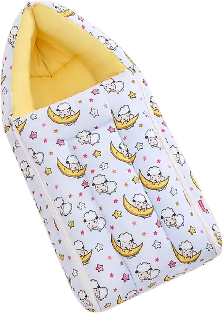 cuddlo Baby Sleeping Bag with Zipper Cotton Hooded Baby Blanket Sleeping Bag-picture-37