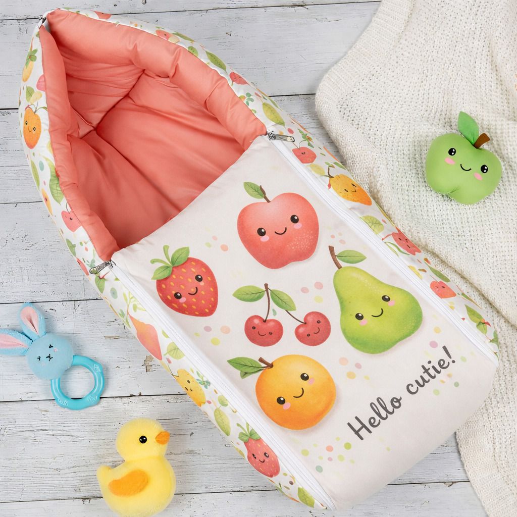 clothina Baby Sleeping Bag 3in1 Cotton Comfortable For New Born Baby Carry Bag 0-12 Month Sleeping Bag-picture-4
