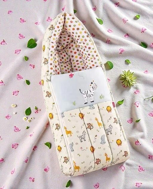 shreeji 45 in 1 Baby Bed, Baby Bedding for New Born & Carry Nest, Cotton Sleeping Bag-picture-11