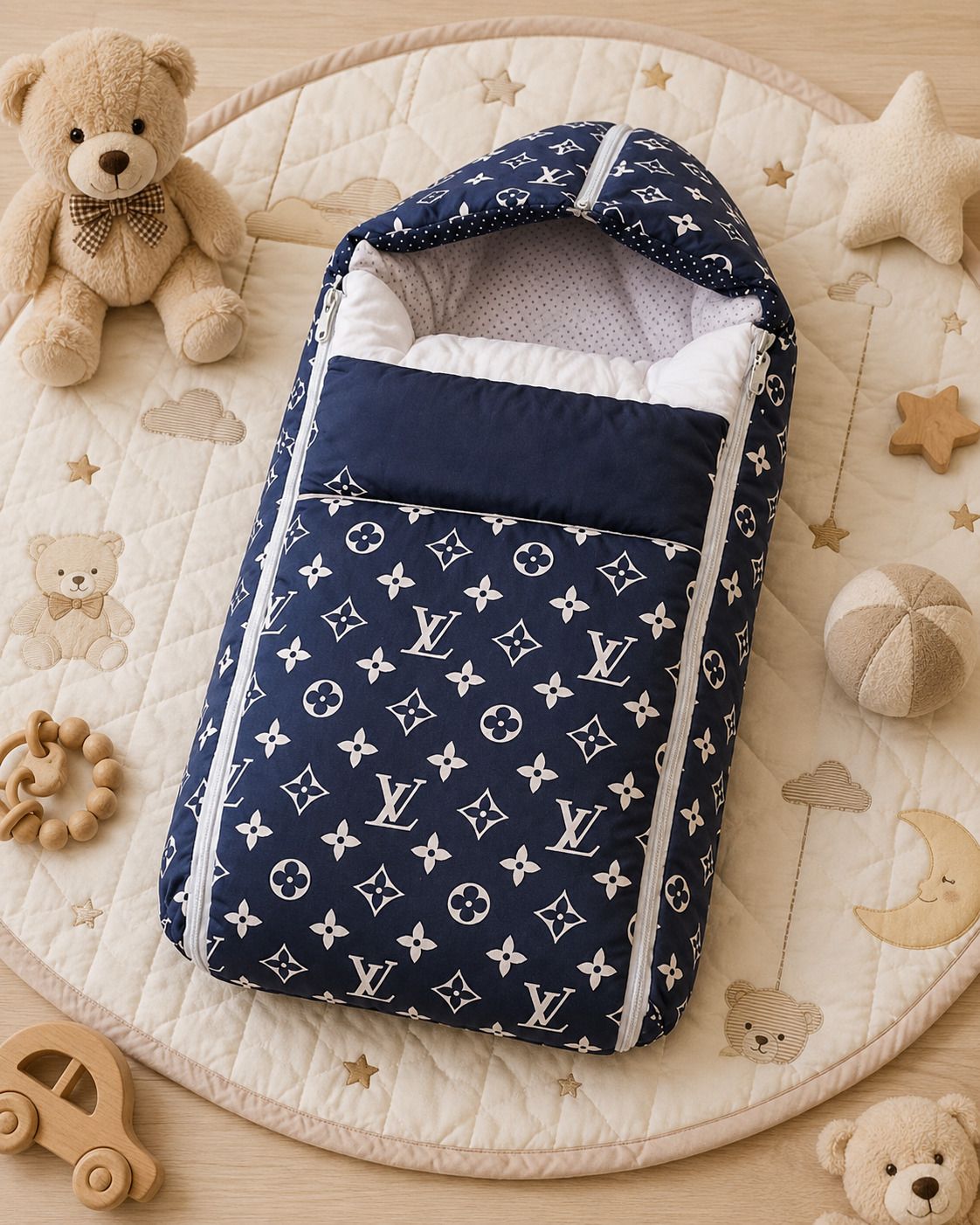 gudi enterprise 3in1 Cotton Comfortable For New Born Baby Sleeping Bag & Carry Bag 0-12 Month Sleeping Bag-picture-43