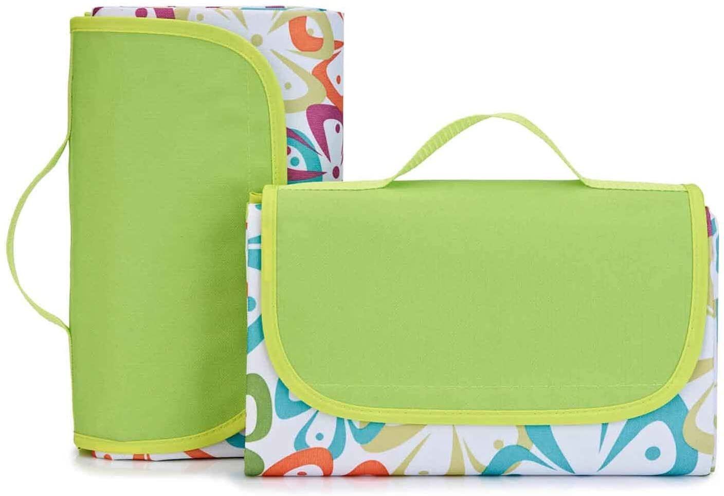 Picnic Mat, Camping & Outdoor Foldable Portable Waterproof Size 70x56 Inch Sleeping Bag-image-4