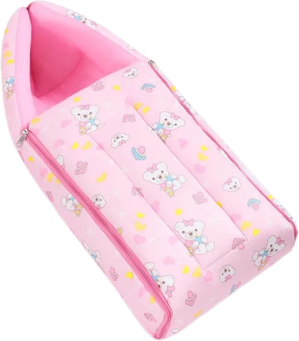 het creation 3 in 1 Velvet Baby Sleeping Bag & Carry Nest Zarvika No No-picture-18